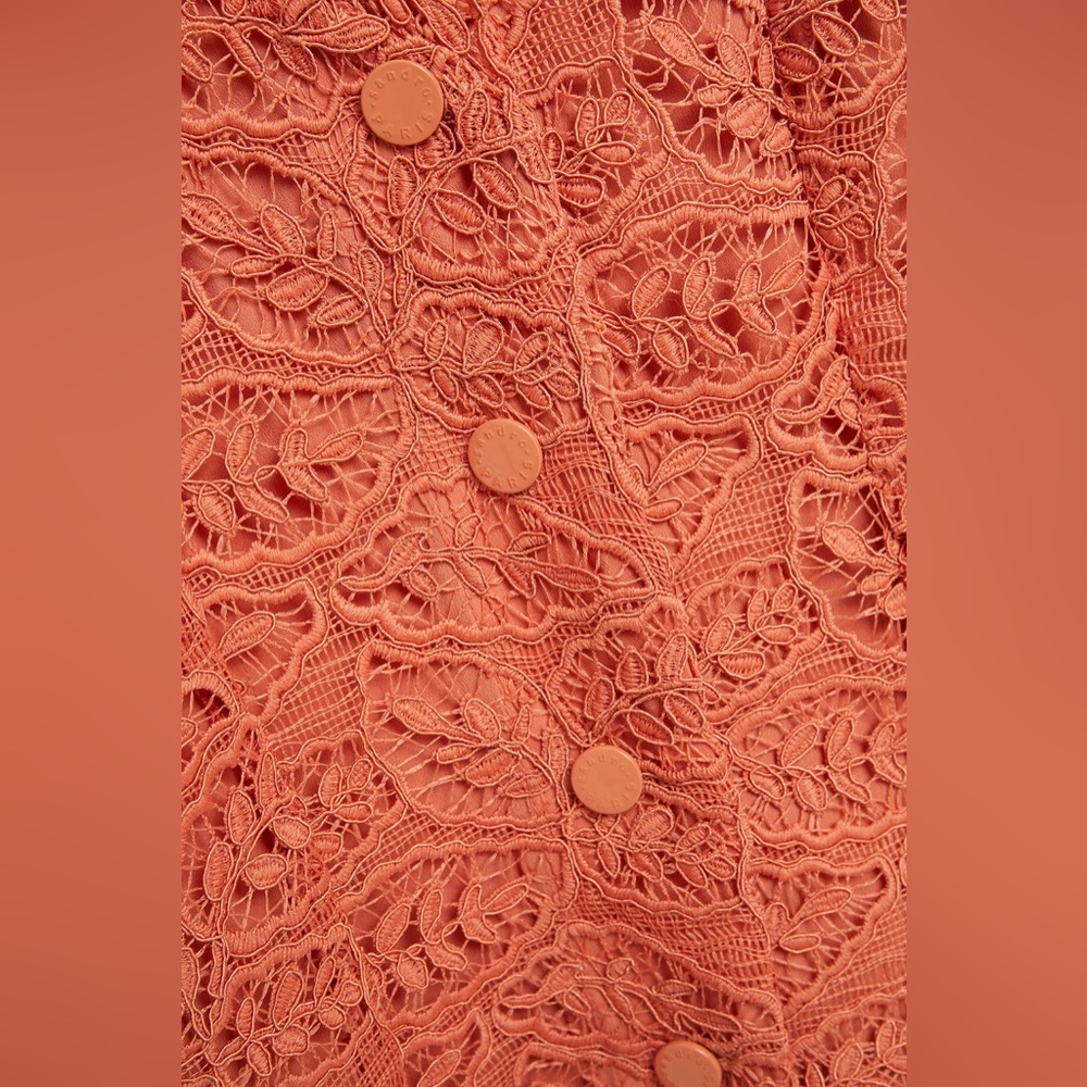 SANDRO
Livan corded lace mini dress - Picture 6 of 7